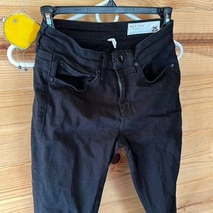 Rag and Bone Cate Mid Rise Skinny Jeans
